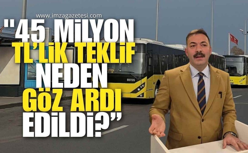 Mustafa Çağlayan'dan Kritik Soru: "45 Milyon TL’lik Teklif Neden Göz Ardı Edildi?"