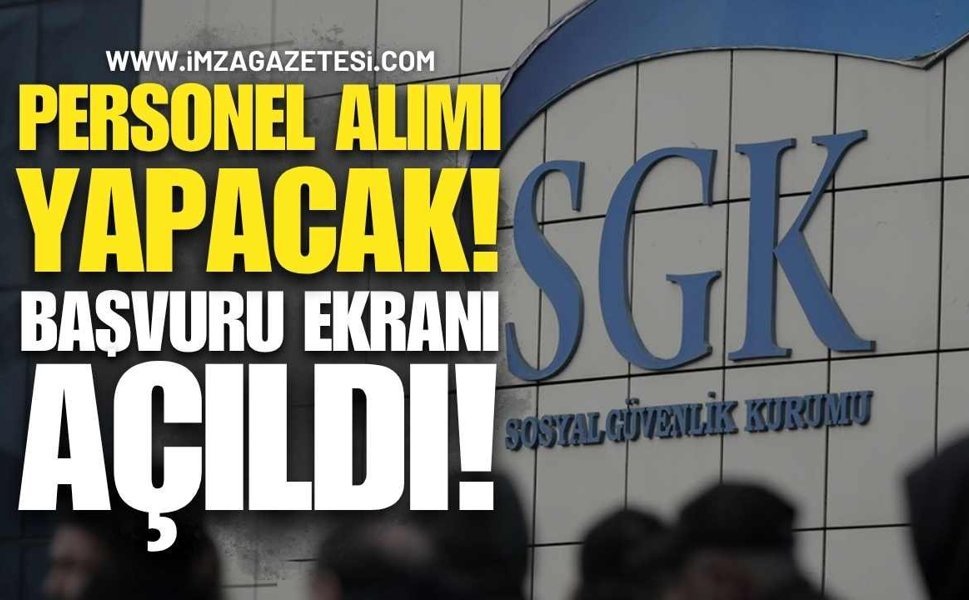 SGK 100 Denetmen Yardımcısı Alacak: Başvuru Ekranı Açıldı!
