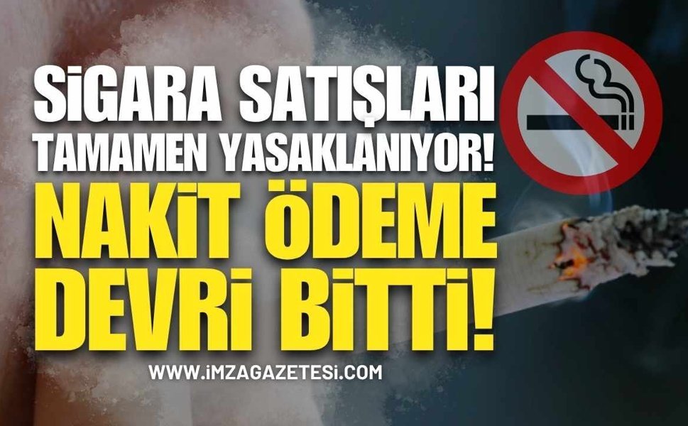 Satışlar Tamamen Yasaklanıyor, Nakit Ödeme Devri Bitiyor!