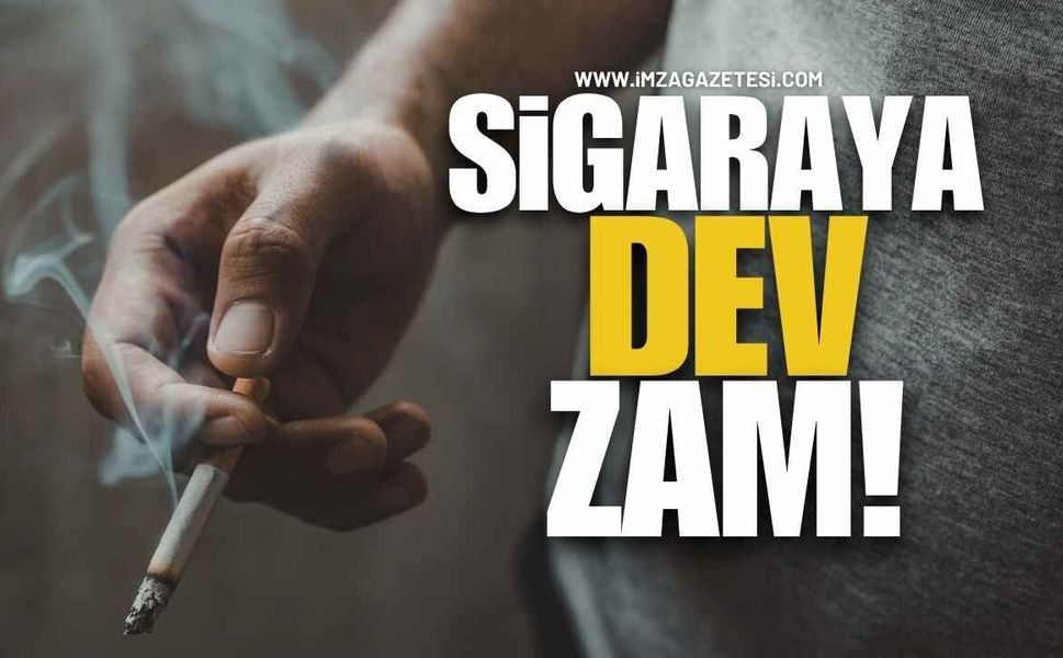 Sigaraya Dev Zam! Yeni Fiyatlar Cepleri Yakacak