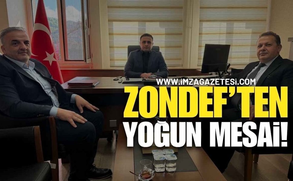 ZONDEF’TEN 5. ZONGULDAK TANITIM GÜNLERİ İÇİN YOĞUN MESAİ