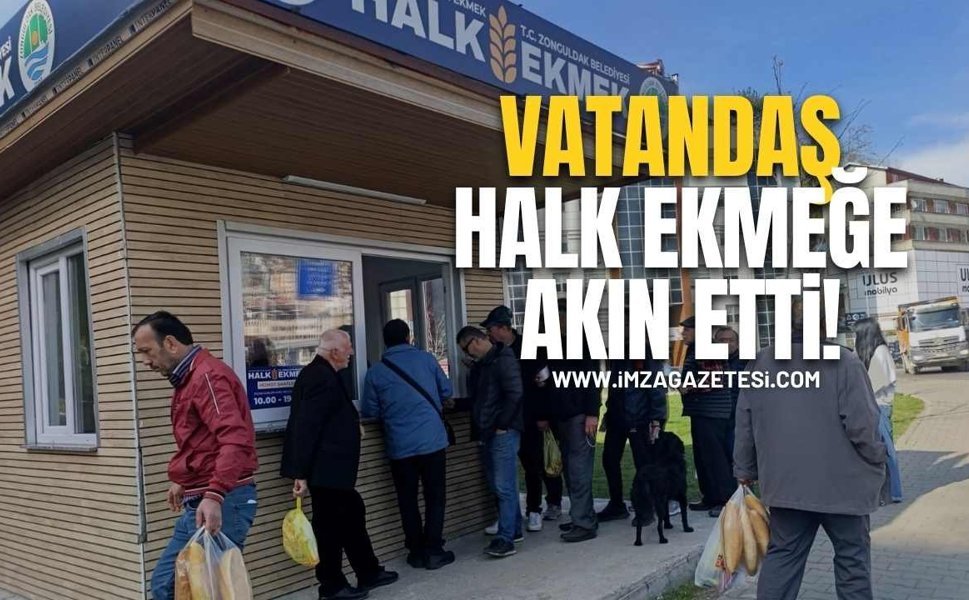 Zam Sonrası Vatandaş Halk Ekmek Büfelerine Akın Etti!