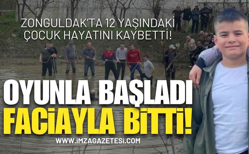 Oyunla Başladı, Facia ile Bitti! Zonguldak'ta 12 Yaşındaki Çocuk Hayatını Kaybetti!