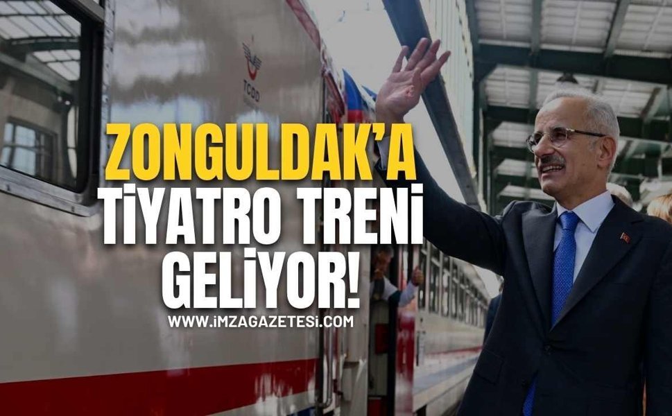 Zonguldak Sanatla Buluşuyor! Tiyatro Treni Geliyor!