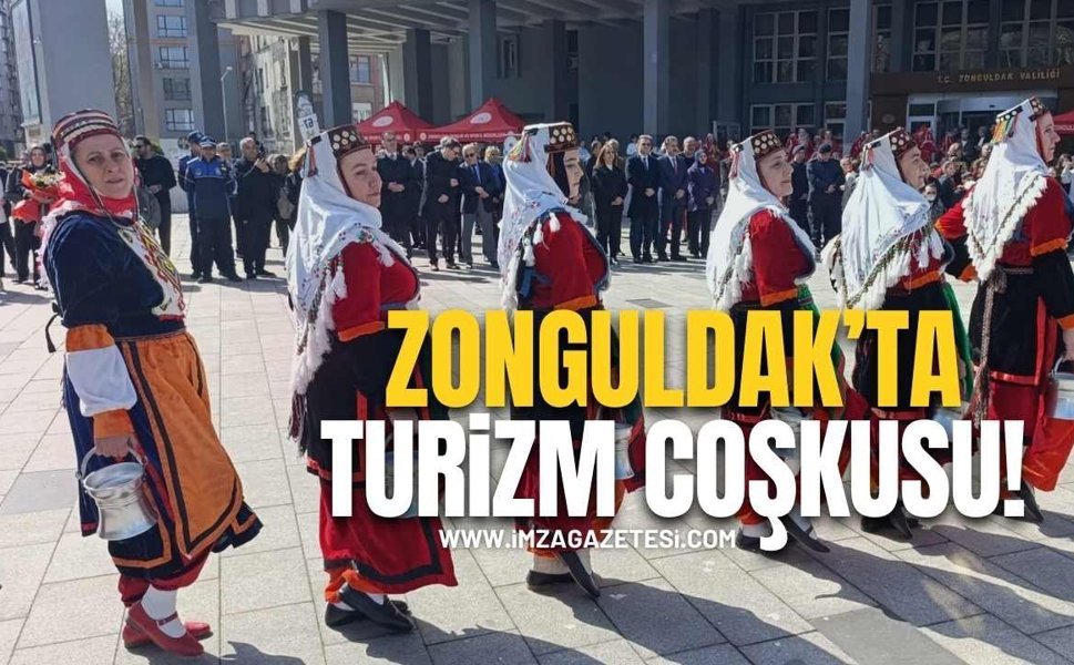 Zonguldak'ta Turizm Haftası Coşkusu. 50.Yıl Kutlamaların Renkli Görüntülere Sahne Oldu!