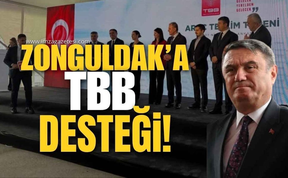 Zonguldak’a TBB Desteği!