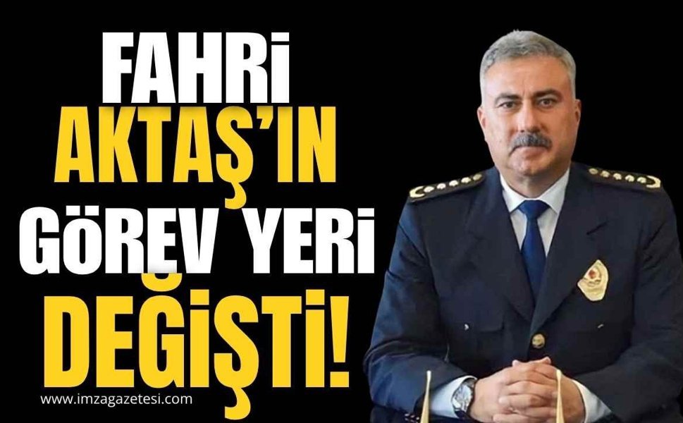 Zonguldak'ın Eski Müdürü Fahri Aktaş Mersin’e Atandı!