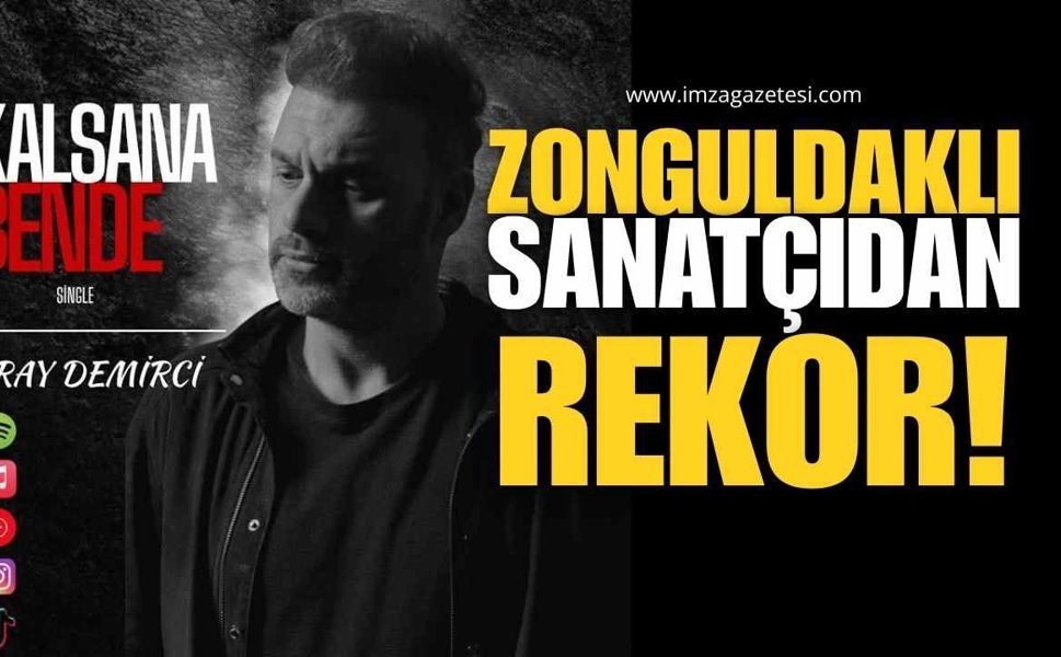 Zonguldaklı Pop Sanatçısı Eray Demirci Sosyal Medyada Rekor İzlenmeye Ulaştı