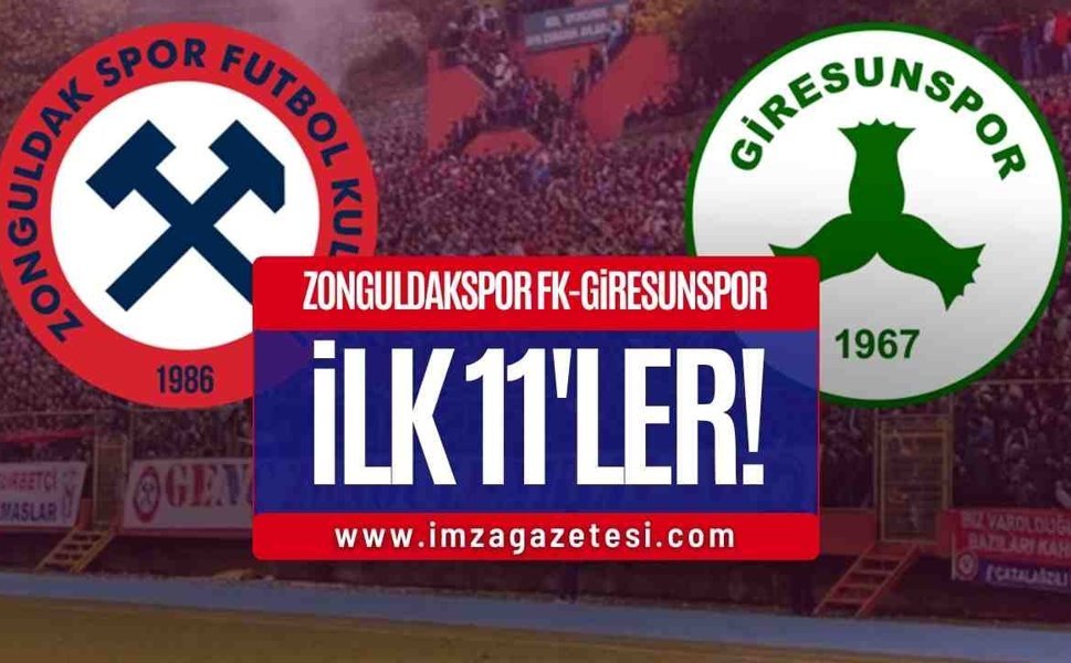 Zonguldakspor Giresunspor Maçı İlk 11 Açıklandı