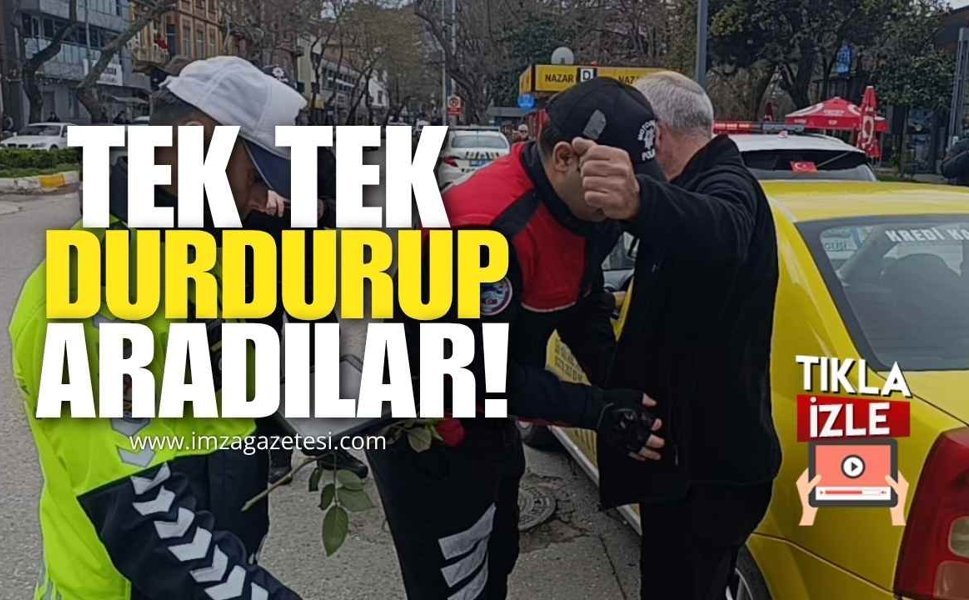 Zonguldak'ta Araçlar Tek Tek Durduruldu, Sürücülerin Üstleri Arandı