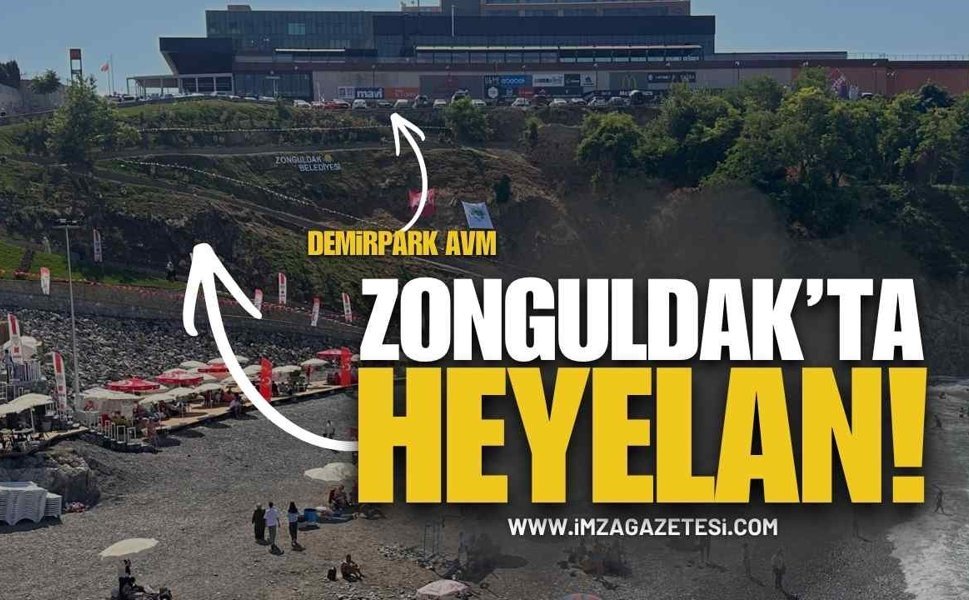 Zonguldak'ta Korkutan Heyelan: Demirpark AVM Tehlikede Mi?