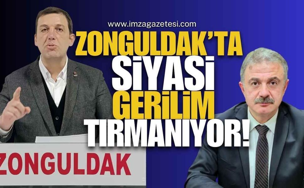 Zonguldak'ta  Siyasi Gerilim Tırmanıyor! Turhan’dan MHP’ye Çok Sert Yanıt