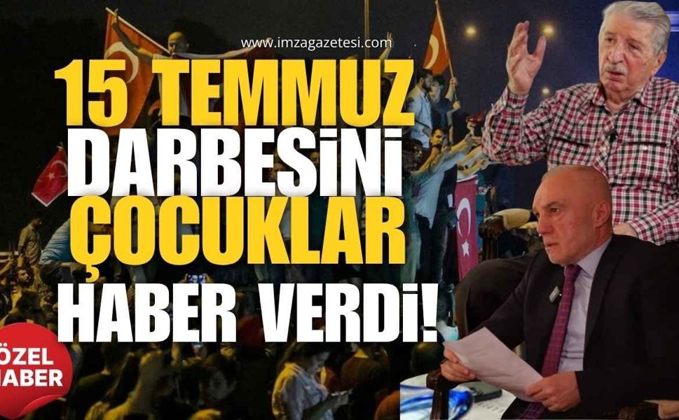 15 Temmuz Darbe Girişiminde Çocuklar Telefon Ederek Darbe Oluyor Dediler, Ne Darbesi Dedim!