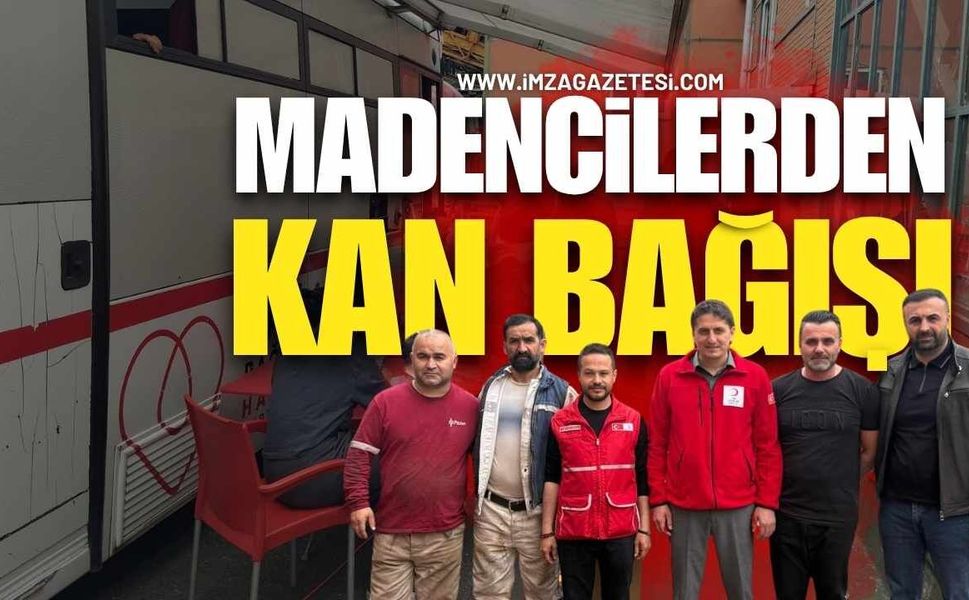90 Madenci Bağışladı!