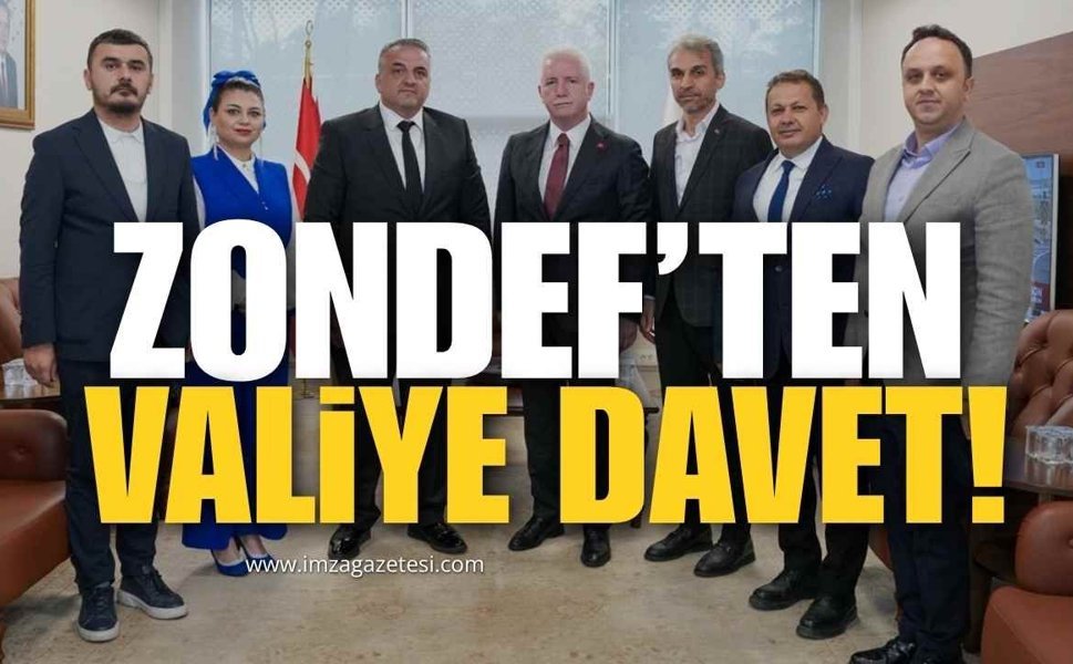 ZONDEF’ten İstanbul Valisi’ne Ziyaret…5. Zonguldak Günleri İçin Davet