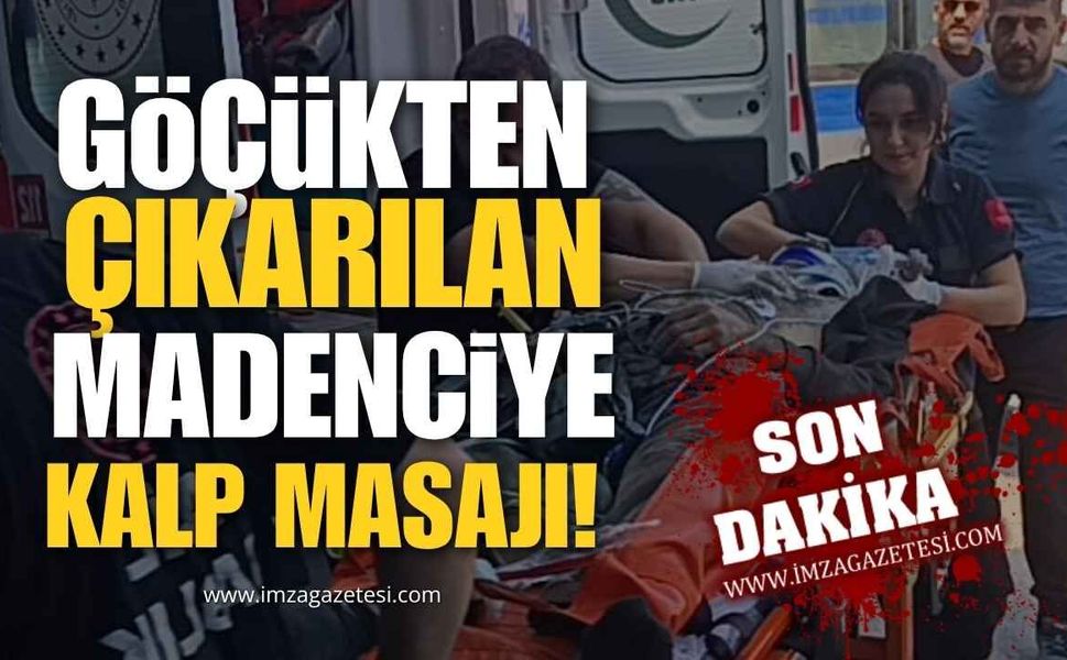 Kaçak Ocakta Feci Kaza! Madenciye Kalp Masajı!