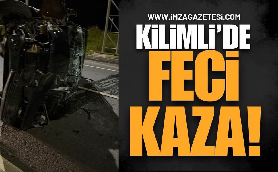 Kilimli’de Feci Kaza!
