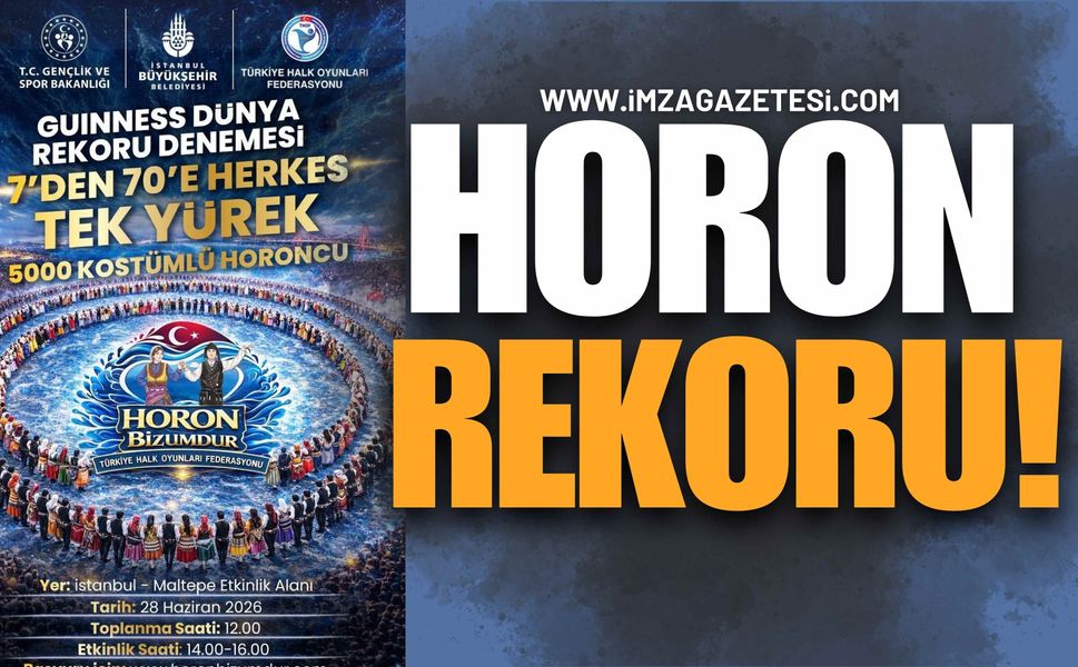 5 Bin Kişiyle Horon Rekoru Hedefi! Türkiye Dünya Sahnesine Hazırlanıyor