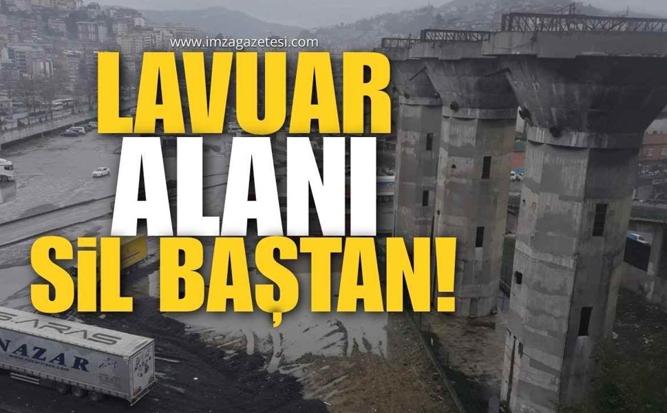 Çağlayan 29 Ekim dedi. Lavuar alanı sil baştan!