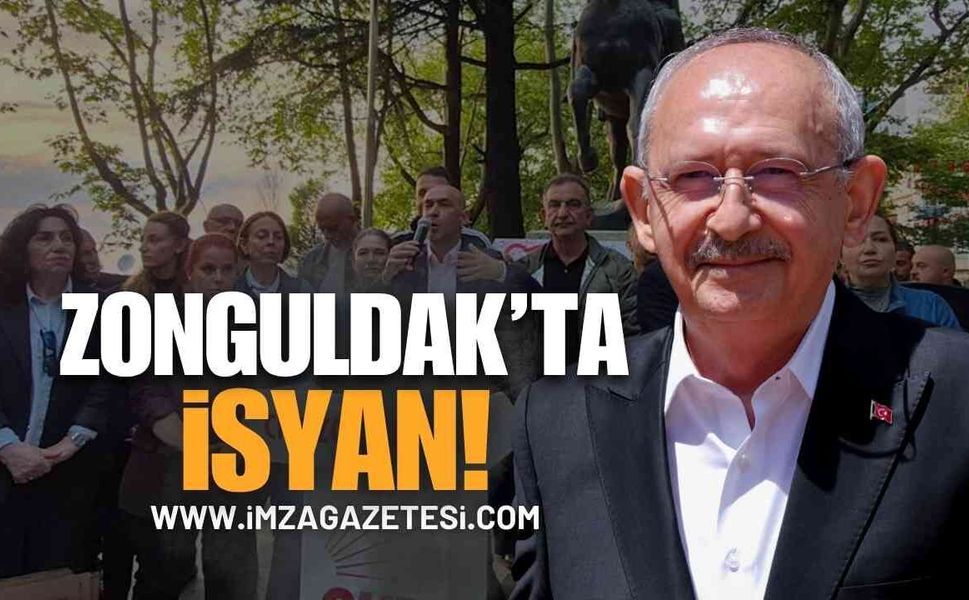 Cumhuriyet Halk Partisi (CHP) Zonguldak'ta İsyan Etmeye Devam Ediyor
