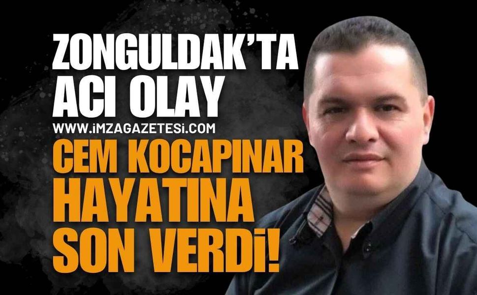 Devrek'te Üzücü Olay: Cem Kocapınar Hayatına Son Verdi