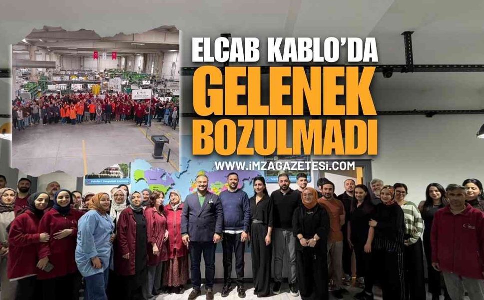 ELCAB KABLO’da Bayramlaşma Geleneği Sürdü