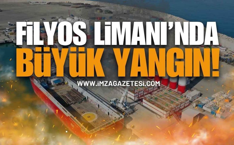 Filyos Limanı'nda Yangın Paniği: Çok Sayıda Ambulans Olay Yerinde