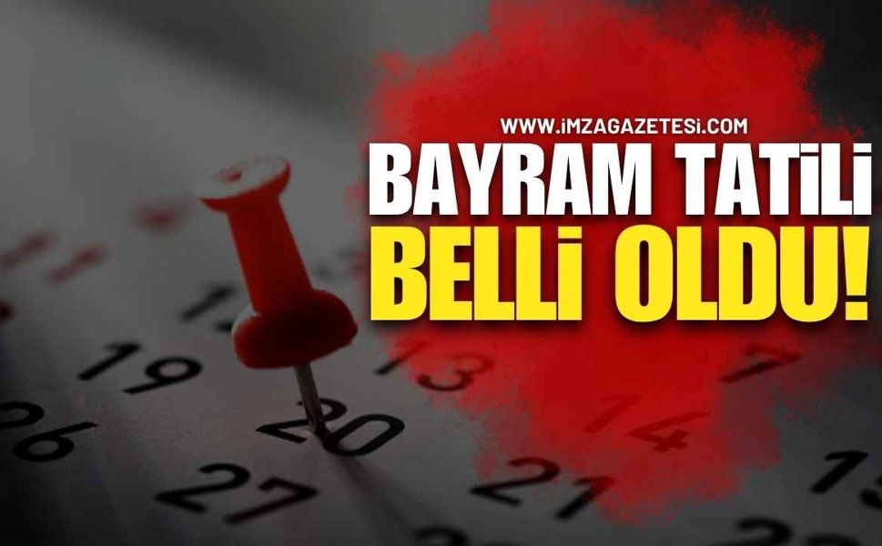 Kabine Toplantısı Sona Erdi: Bayram Tatili Belli Oldu!