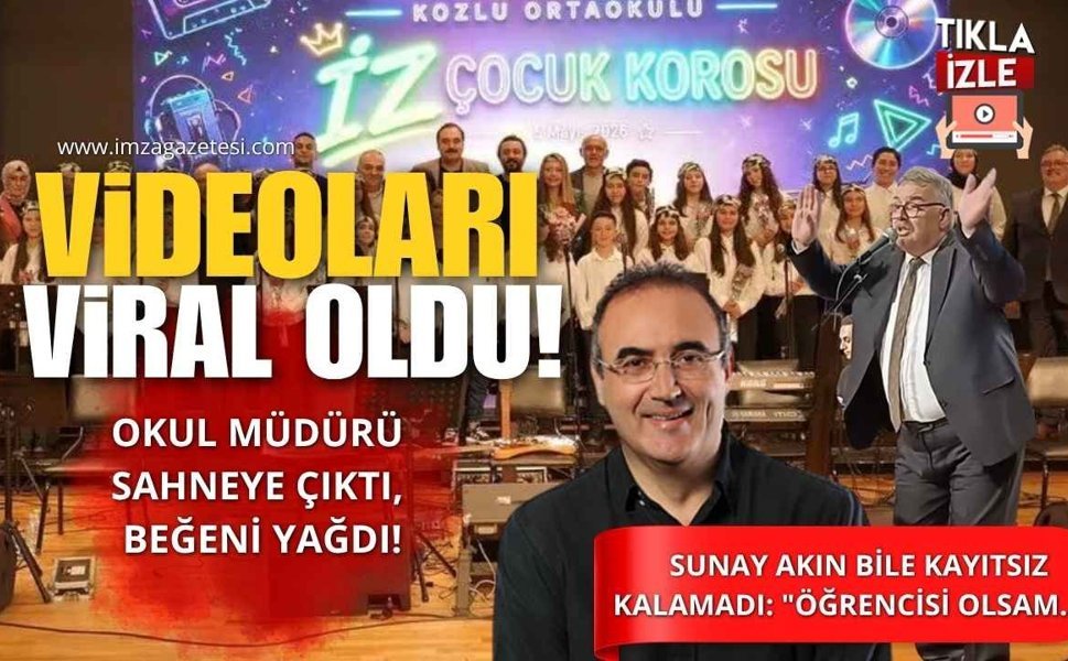 Kozlu Ortaokulu'nun Videosu Viral Oldu! Okul Müdürü Sahneye Çıktı, Beğeni Yağdı!