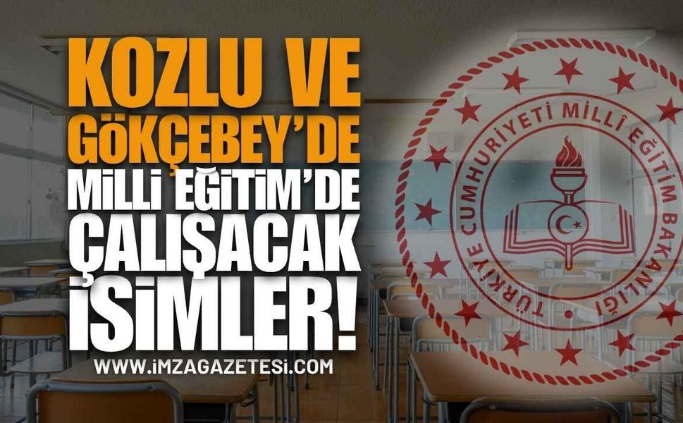 Kozlu ve Gökçebey Milli Eğitim İUP Kura Sonuçları Açıklandı! İsimler Belli Oldu