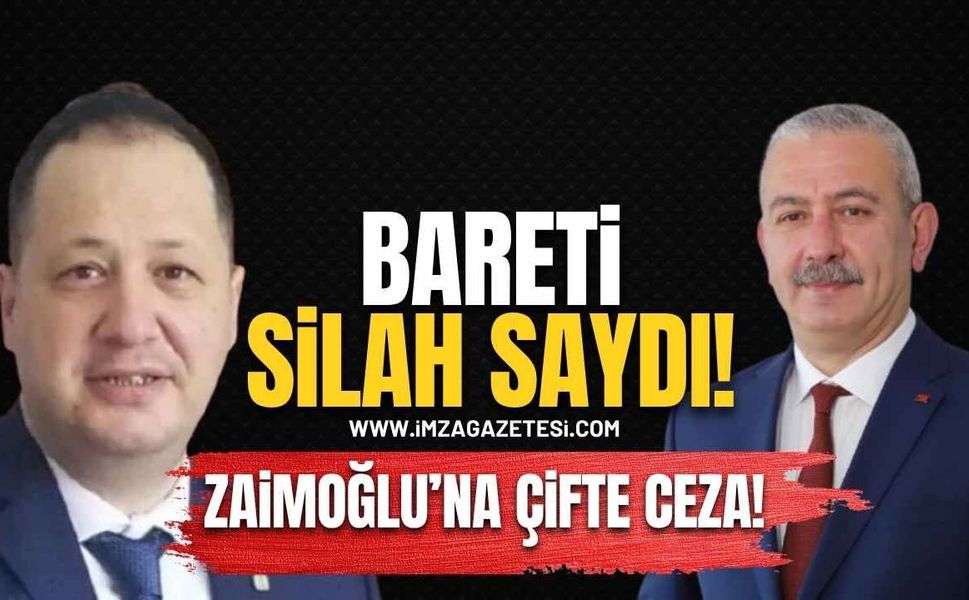 Bareti “Silah” Saydı! Osman Zaimoğlu’na Çifte Ceza!