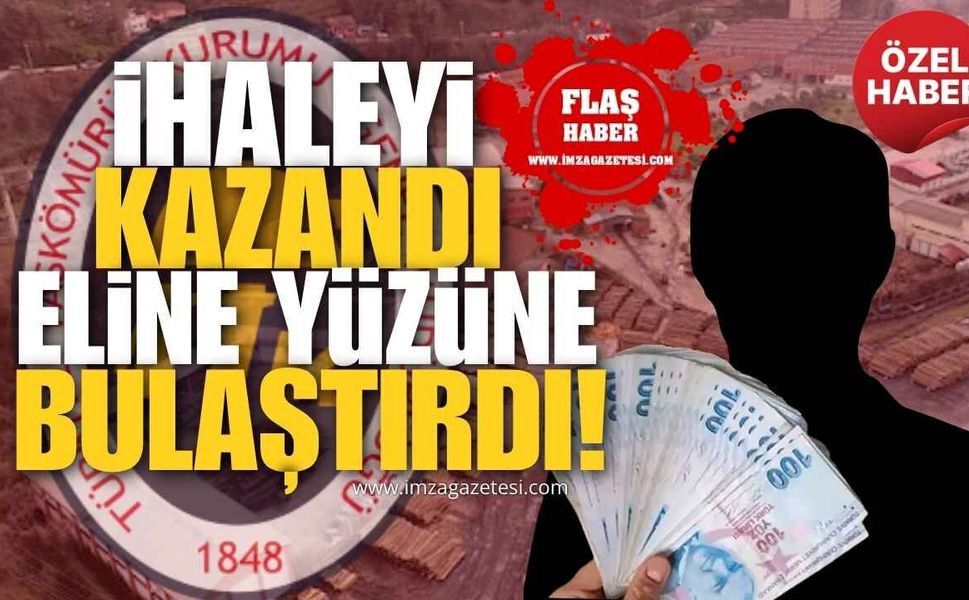 TTK’yı Yüzüstü Bıraktı! TTK’nın İhalesini Kazandı Eline Yüzüne Bulaştırdı!