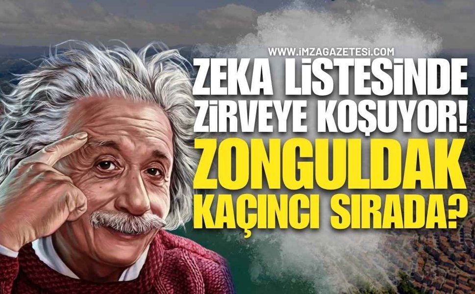 Zeka Listesinde Zirveye Koşuyor: Zonguldak Türkiye’de Kaçıncı Sırada!