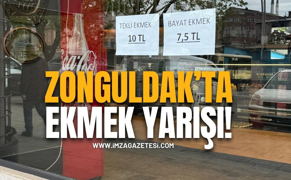 Zonguldak'ta Ekmek Yarışı!