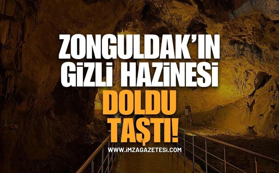Gökgöl Mağarası’na Bayramda Ziyaretçi Akını! Rekor Rakam Açıklandı