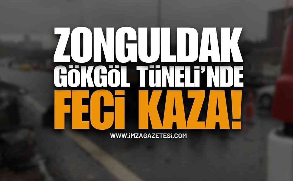 Zonguldak Gökgöl Tüneli’nde Kaza: Trafik Felç Oldu, Kontrollü Geçiş Sağlanıyor!