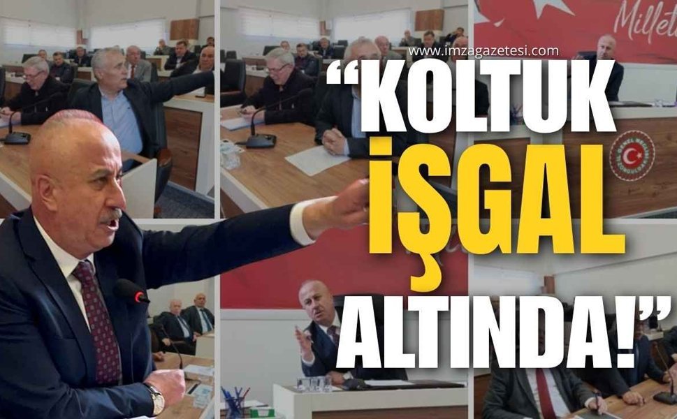 Zonguldak İl Genel Meclisi’nde Tansiyon Yükseldi! Kartal, "Koltuk İşgal Altında"