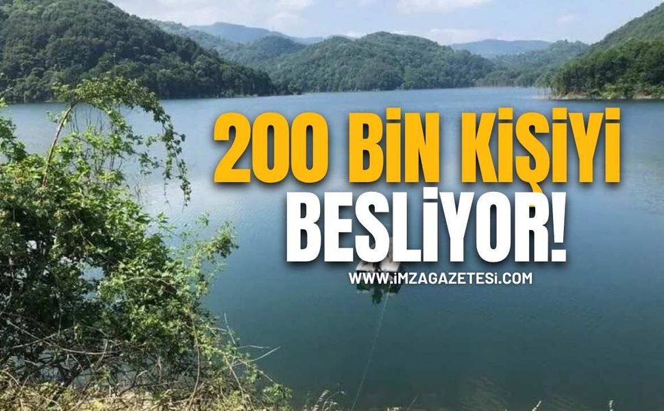 Zonguldak Ulutan Barajı 200 Bin Kişiyi Besliyor!