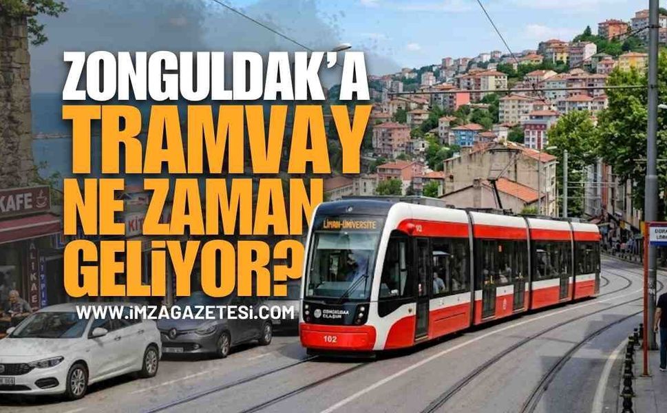 Zonguldak'a Mega Proje Müjdesi: Tramvay Hattı Geliyor!