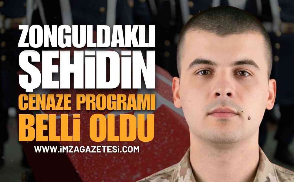 Zonguldaklı Şehit Recep Demirci’nin Cenaze Programı Belli Oldu