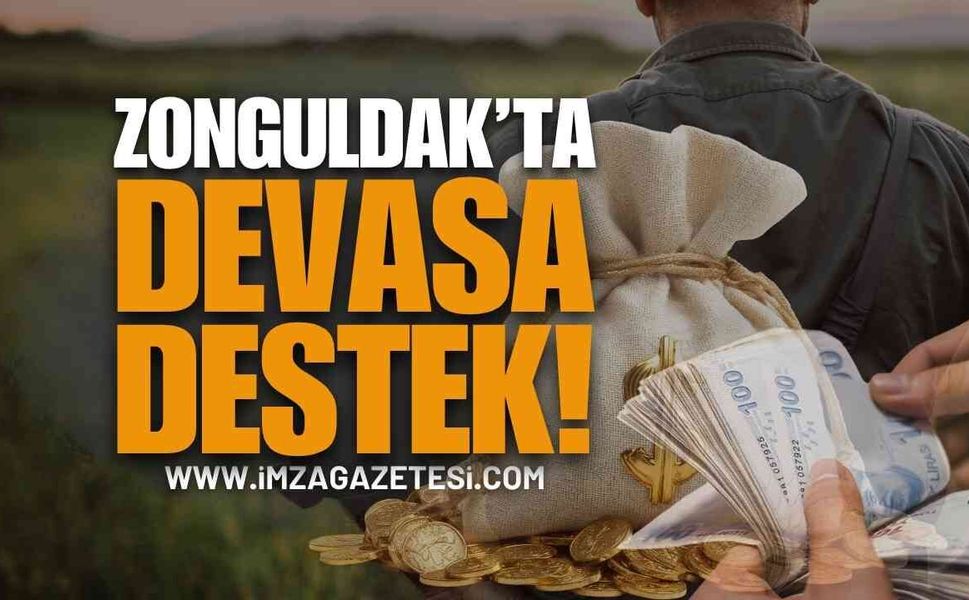 Zonguldak’ta Devasa Destek!