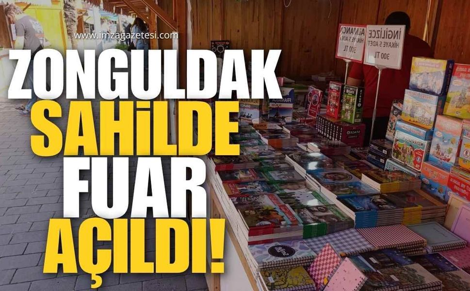 Zonguldak’ta Kitap Fuarı Kapılarını Açtı!