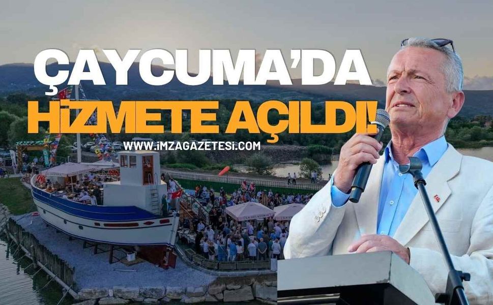 Çaycuma’da Vizyon Proje: “Çektirme Kafe” Hizmete Açıldı