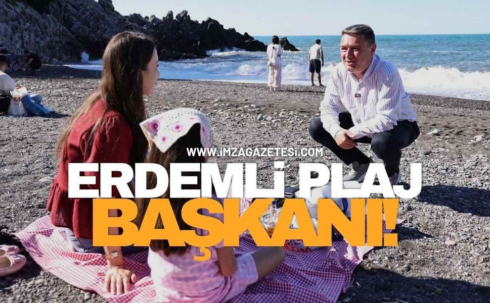 Erdemli Plaj Başkanı!