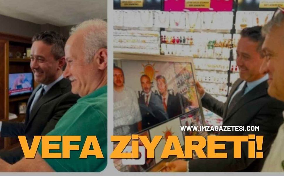 Merkez İlçe Teşkilatından Önceki Dönem Başkanlarına Vefa Ziyareti
