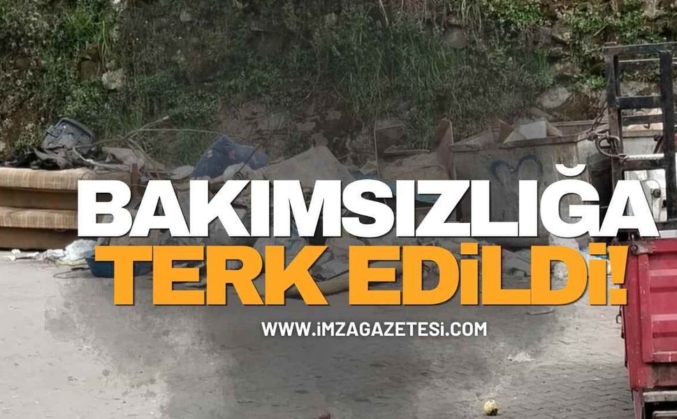 Zonguldak'ta Parklar Bakımsızlığa Terk Edildi!