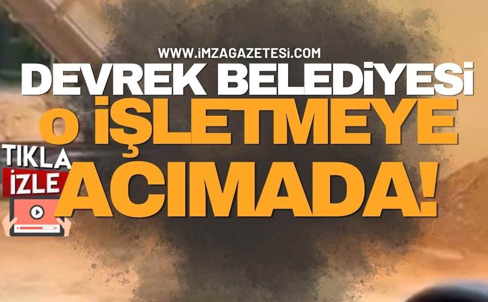 Devrek Belediyesi O İşletmeye Acımadı!