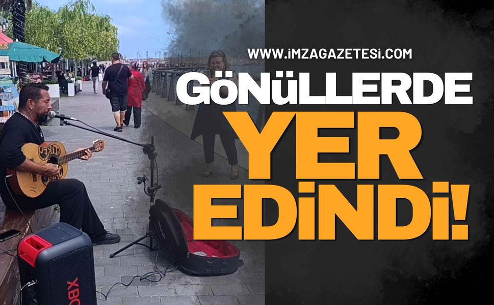 Sokak Müzisyeni Taner Külekçi Zonguldaklıların Gönlünde Yer Edindi
