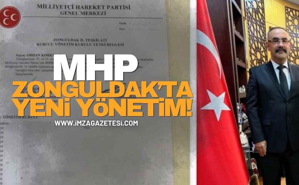 MHP Zonguldak'ta Yeni Dönem Orhan Korkmaz Yönetimini Açıkladı