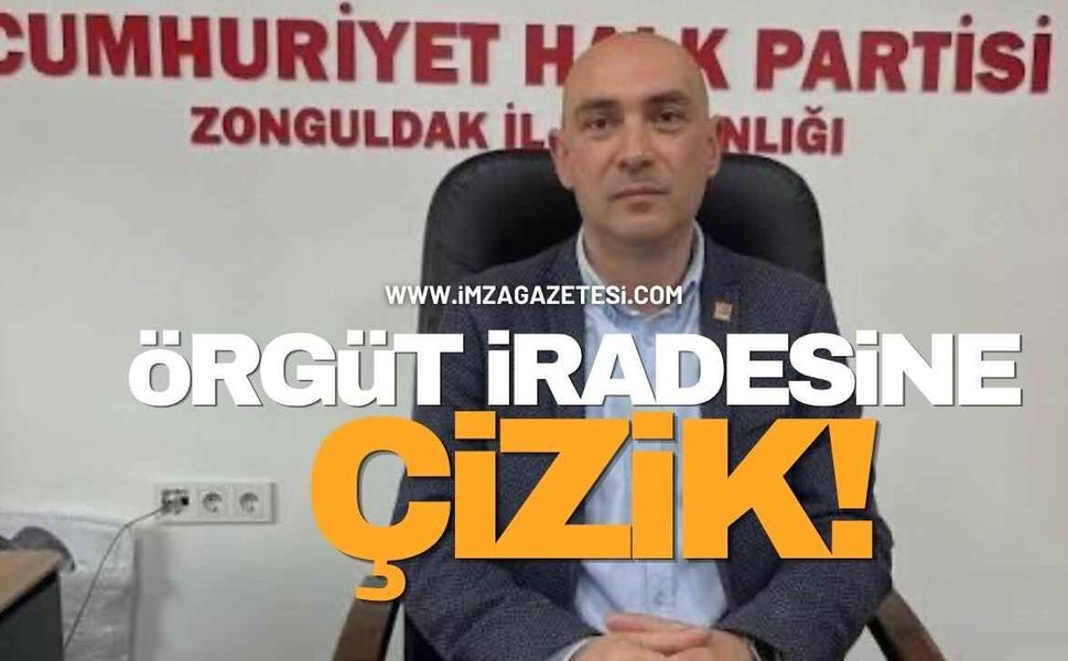 Örgüt İradesine Çizik! Zonguldak'tan Disiplin Kıyımına Sert İsyan!
